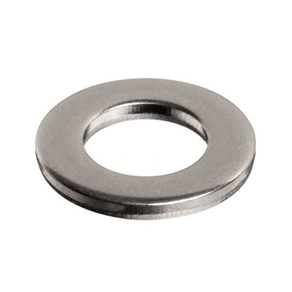 Flat Washers - 9.525x23.81x4.76 mm Heavy Duty - Carbon Spring Steel Self Finish Washer