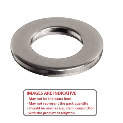 1075610 | W0071-F-021-048-S3M (Each) --- Flat Washers - 7.14x20.63x4.76 mm Heavy Duty - Stainless Steel 303 PV Similar to A2, 304, 18-8 Washer