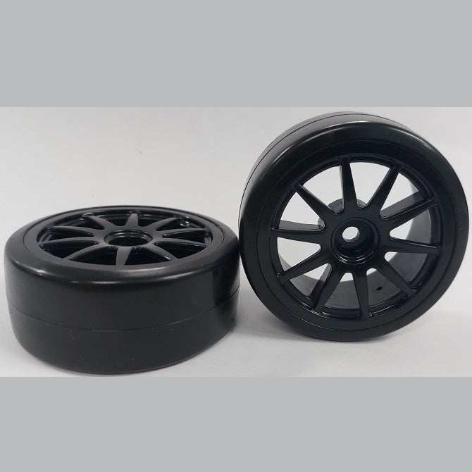 1041258 | WH-XD-063-26-BK-10-BK (4 Pcs) --- Wheels - Black 10 Spoke Black