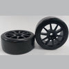 1041258 | WH-XD-063-26-BK-10-BK (4 Pcs) --- RC Car Wheels Hobby - Black 10 Spoke Black