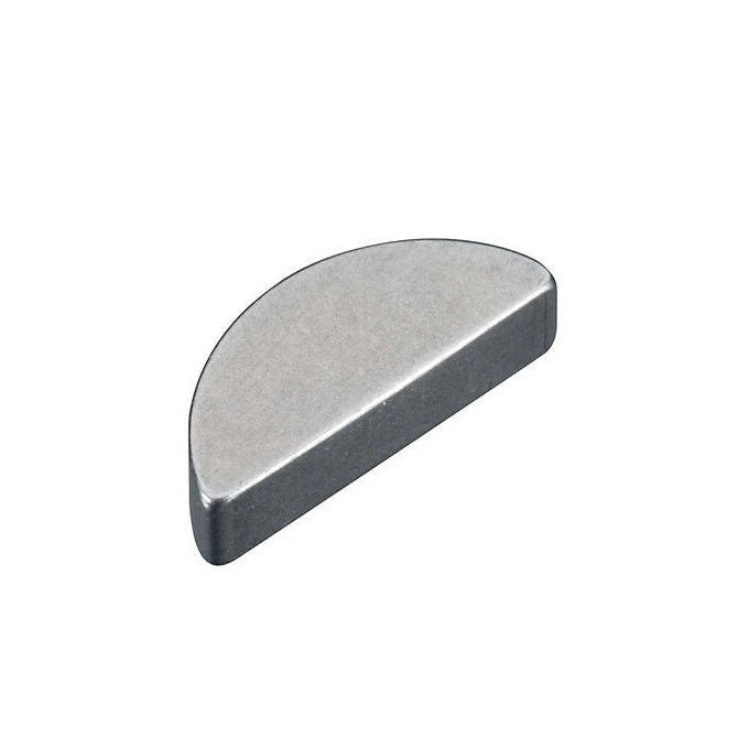 1039891 | KW-024-034-077-S3 (PK-50) --- Woodruff Keys - 2.38x3.4x7.65 mm 303 Stainless Steel - Stainless Steel 303 Similar to A2, 304, 18-8 Key
